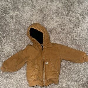 Carhartt Brown Hooded Jacket